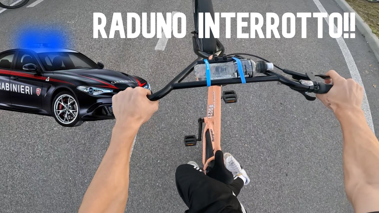 I CARABINIERI INTERROMPONO IL RADUNO DI PERA!!