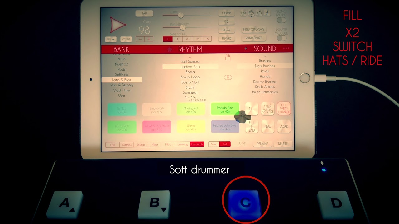 Soft Drummer - 4 Board Mode