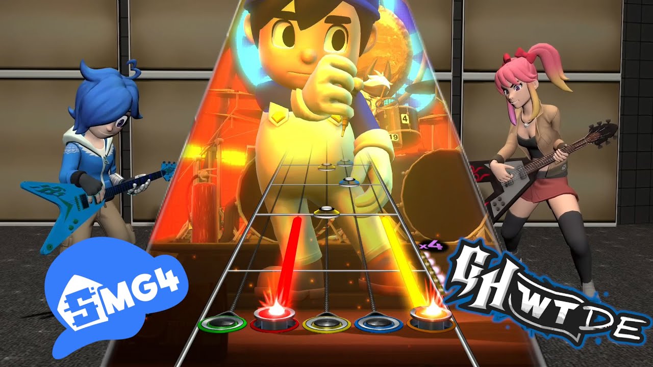SMG4 The Last Playthrough but they actually get to play Guitar Hero