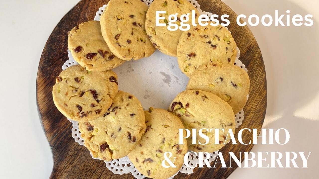 Delicious Eggless Pista Cranberry Cookies Recipe Discovered! | पिस्ता और क्रैनबेरी की कुकीज़ | NCC 