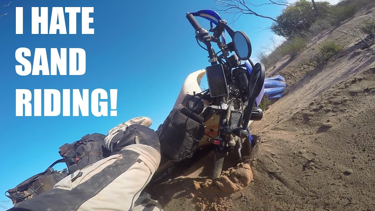 I CRASH IN THE SAND! - Googs Track Desert Adventure! WR250R - Part 5!