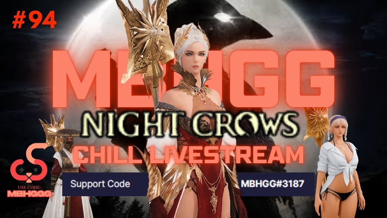 🔴【LIVE】#94 FRIDAY GRIND LETS GO CHILL | Night Crows Global