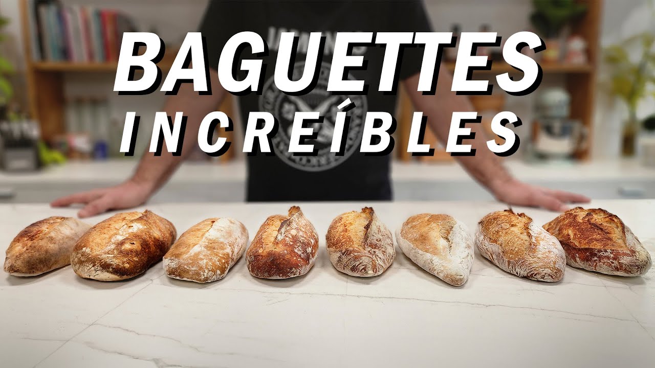 Cómo hacer Baguettes como un Profesional