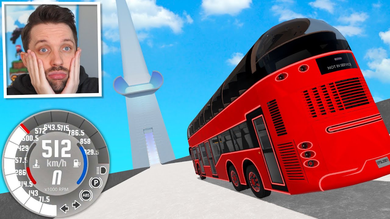 ICH FAHRE 512km/h auf der SKI SCHANZE! (BeamNG)