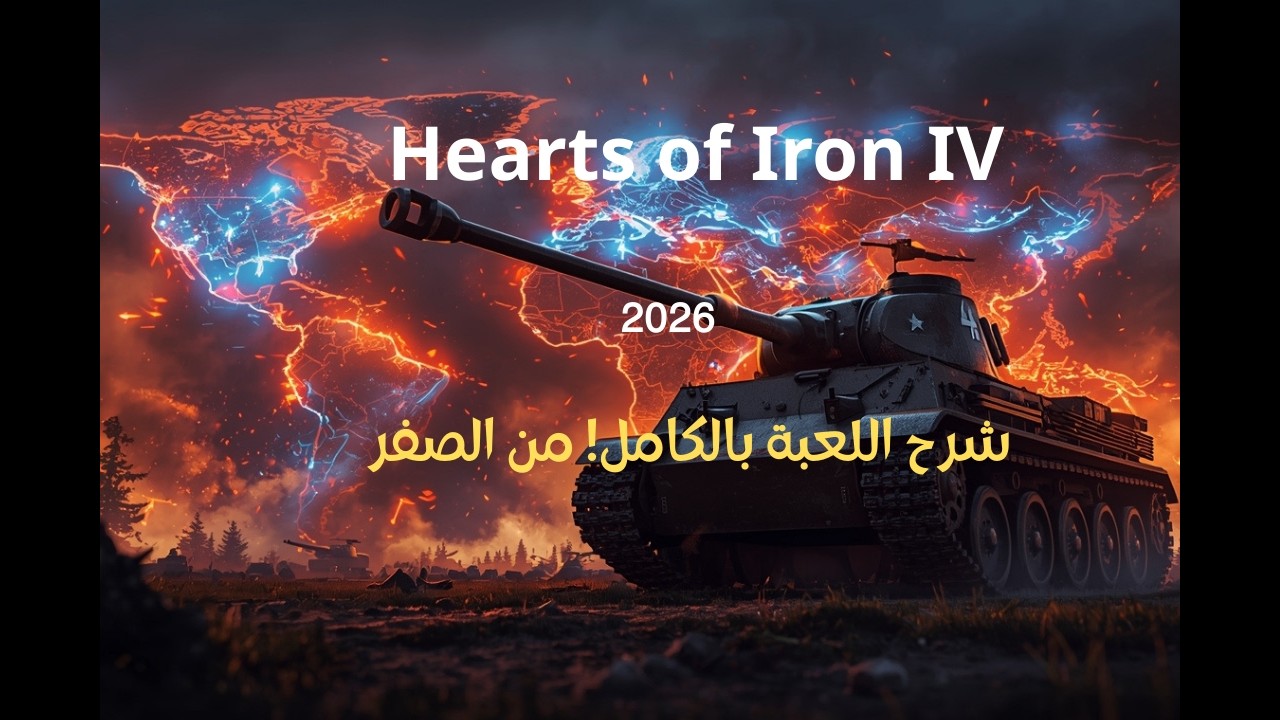 HEARTS OF IRON 4 GERMANY شرح كل شيء من الصفر 🌍🎖️ دليل الكوموندو الشامل