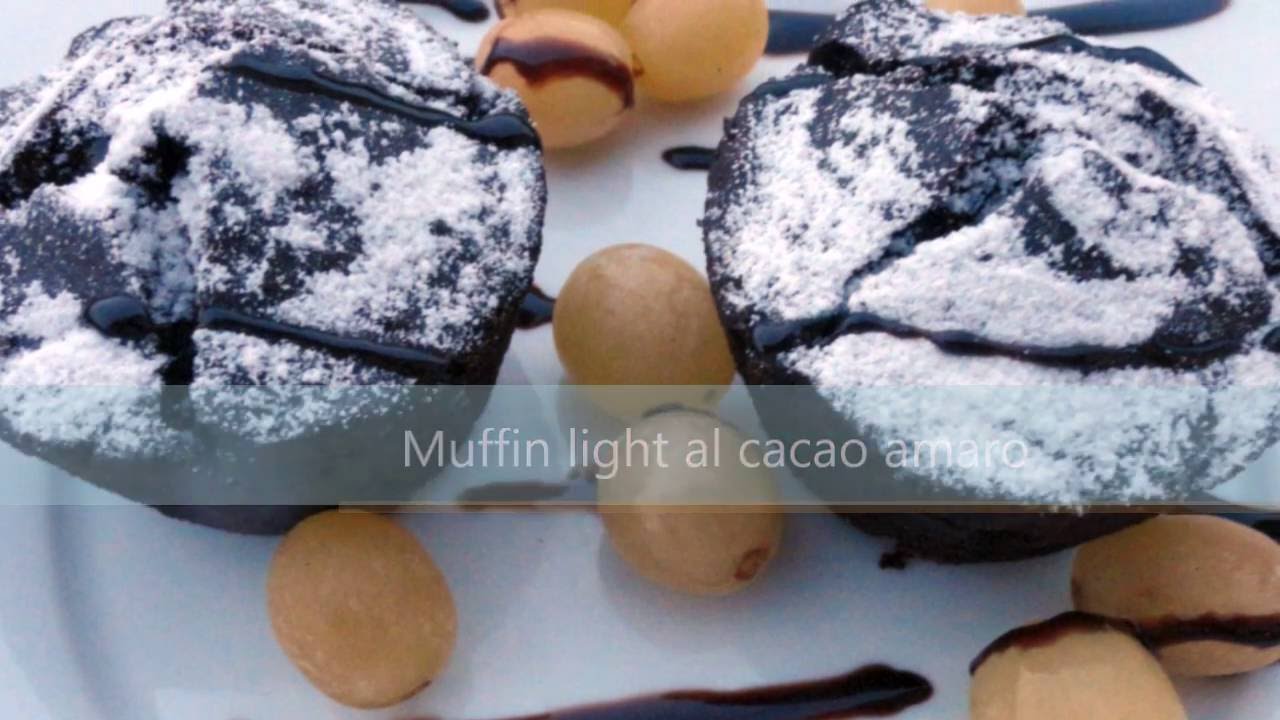muffin light al cacao amaro
