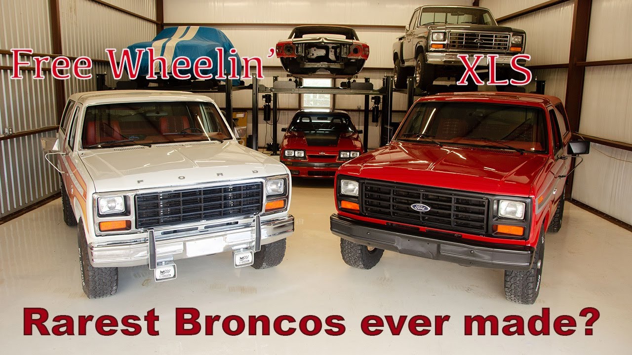 Are these the rarest ford Broncos ever made?