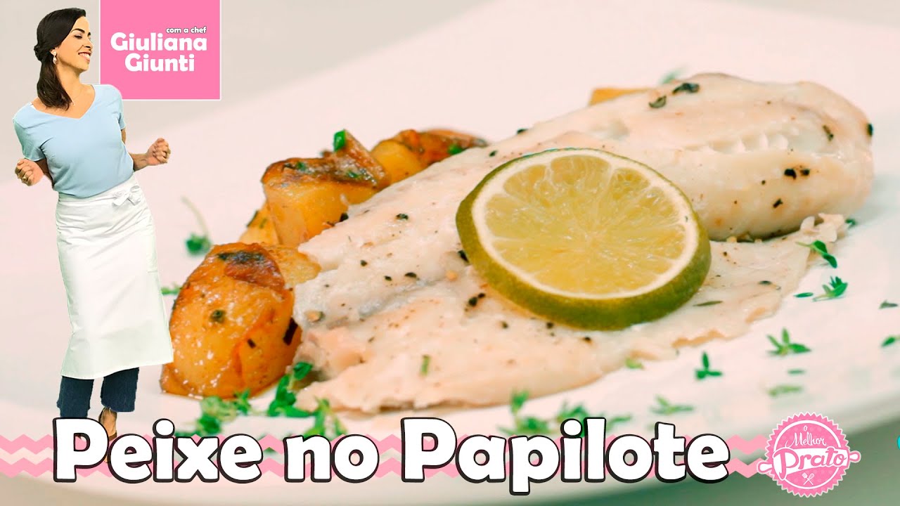 Peixe no Papilote - O Melhor Prato