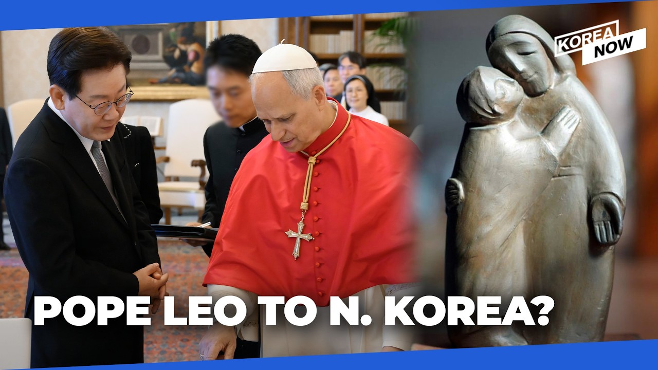 President Lee visits Vatican to meet Pope Leo XIV - here's what they discussed
