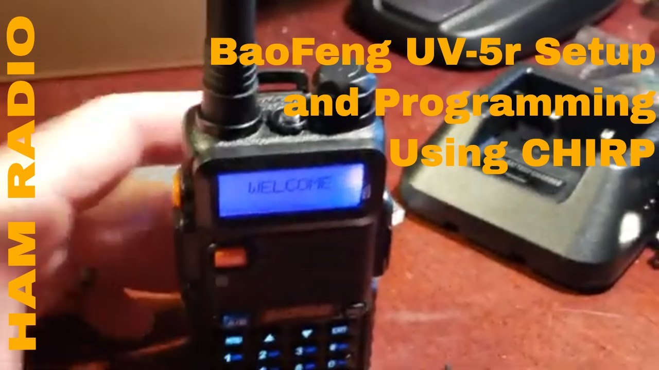 Настройка BaoFeng UV 5r и как программировать с помощью Chirp