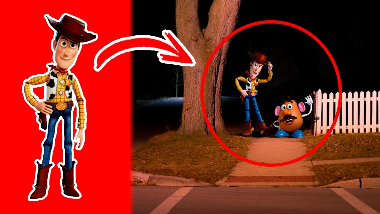 10 Personajes de TOY STORY Reales Captados en CÁMARA #2