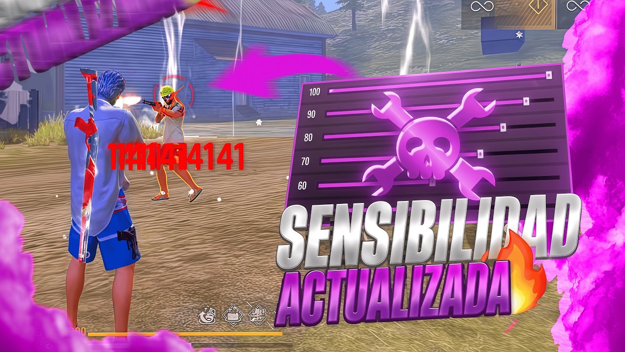 ✅ LA MEJOR SENSIBILIDAD ⚙️ para PEGAR TODO ROJO 👺 (EN ESTA NUEVA ACTUALIZACIÓN de FREE FIRE 2026)