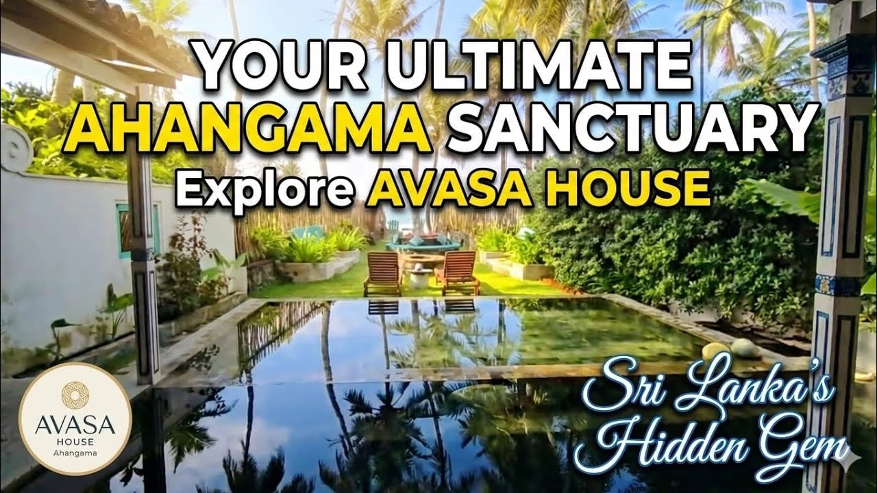 LUXURY BEACH FRONT LIVING AT AVASA HOUSE || AHANGAMA, SRI LANKA 🇱🇰 @JAGANBABUMULLAPATI-x6q