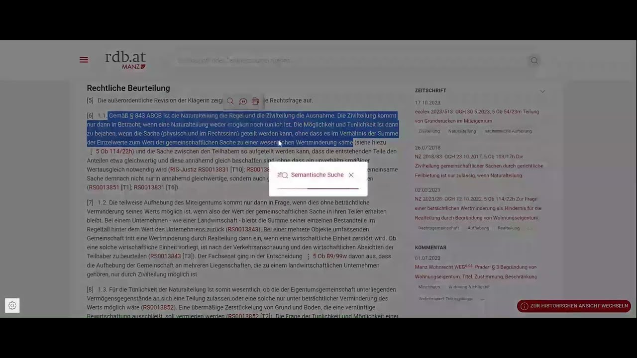 Semantische Suche II