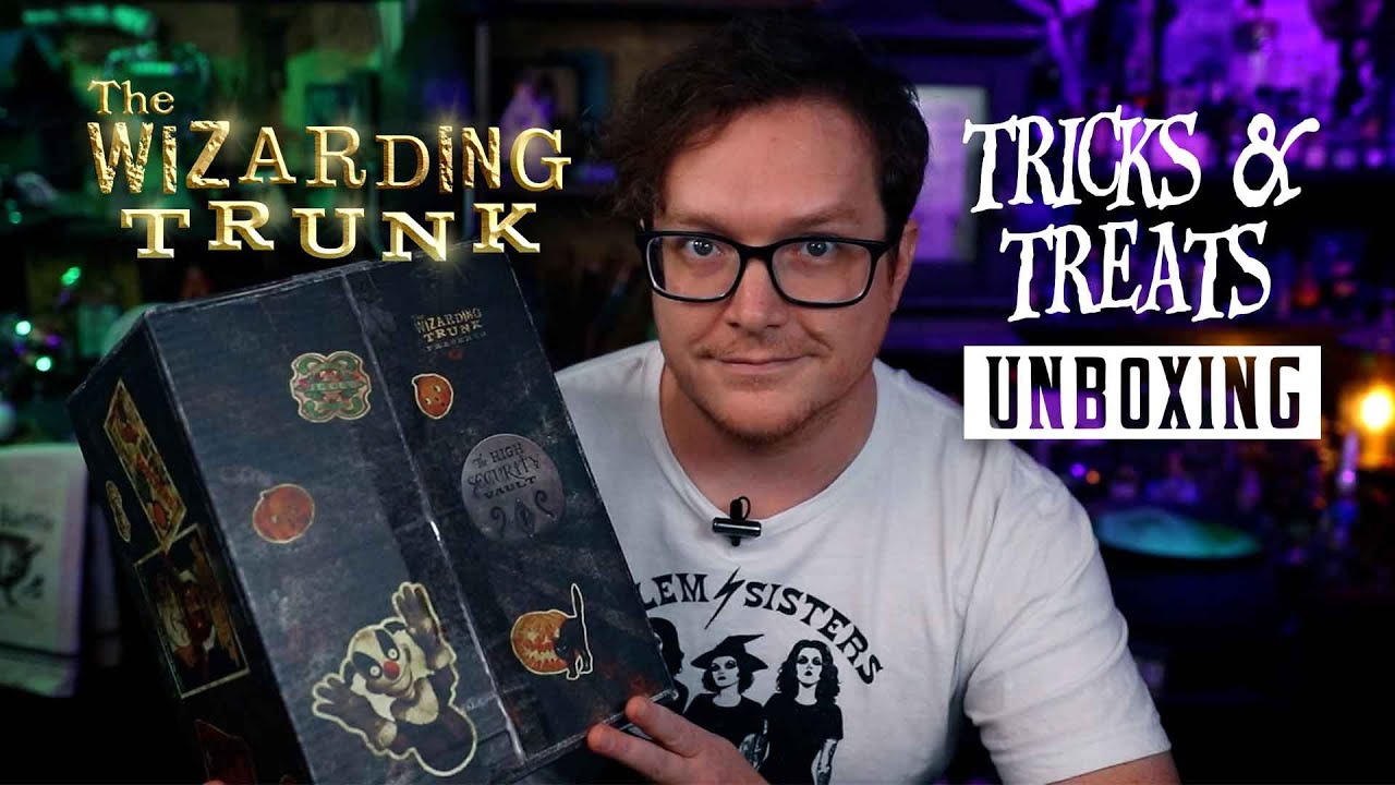The Wizarding Trunk 🎃 Tricks and Treats Halloween Unboxing!