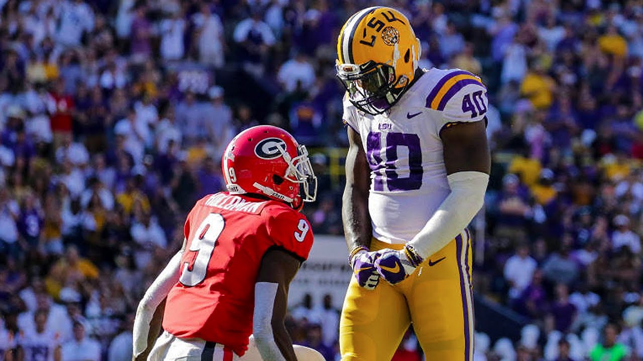#2 Georgia vs. #13 LSU | 2018 CFB Highlights