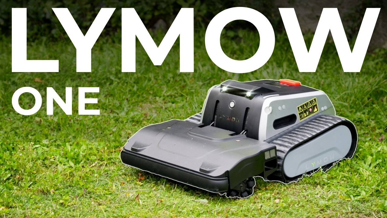 Lymow One : un Robot Tondeuse pour les Pentes et Tout-terrain !