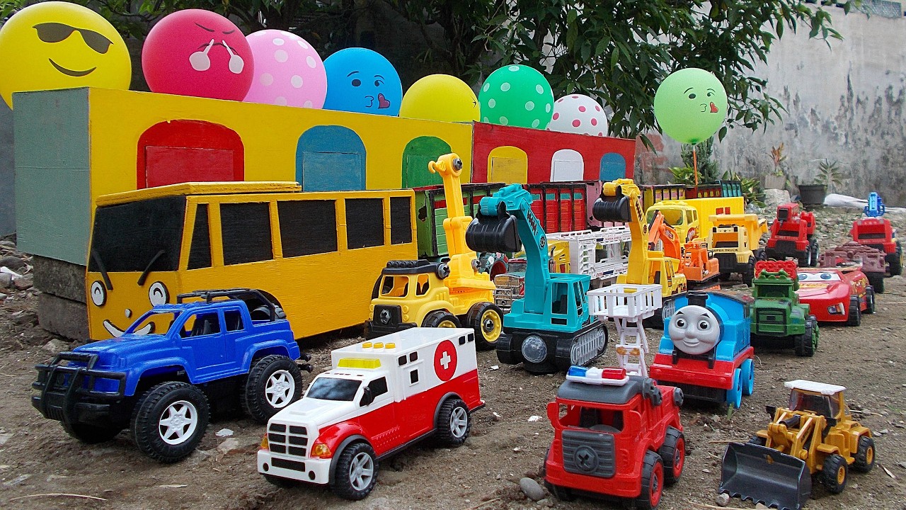 Mobil Mobilan Truk Panjang, Truk Molen, Mobil Balap, Truk Pasir, Excavator, Ambulans, Pesawat, Tank