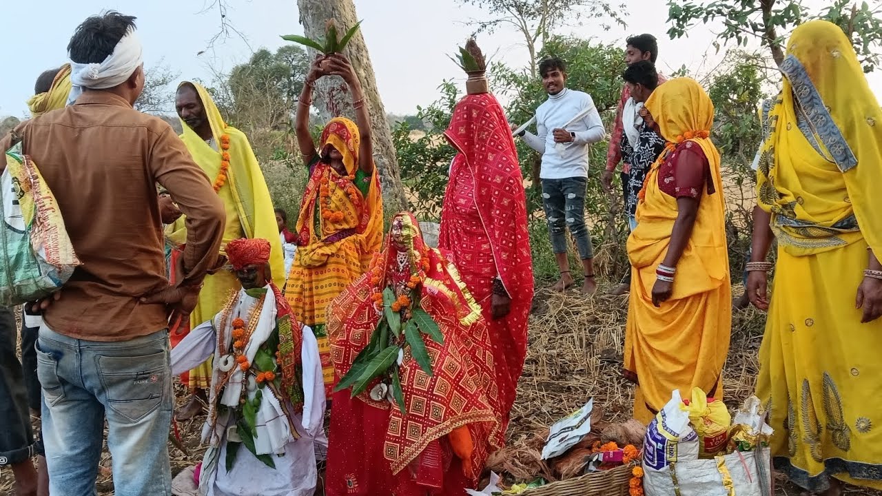 गणगौर माता पर ज्वार मिलन