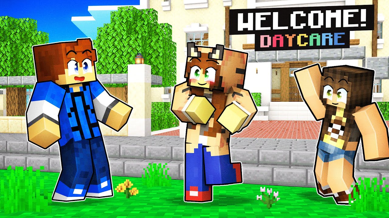 Returning to the OLD DAYCARE - (Minecraft Movie)