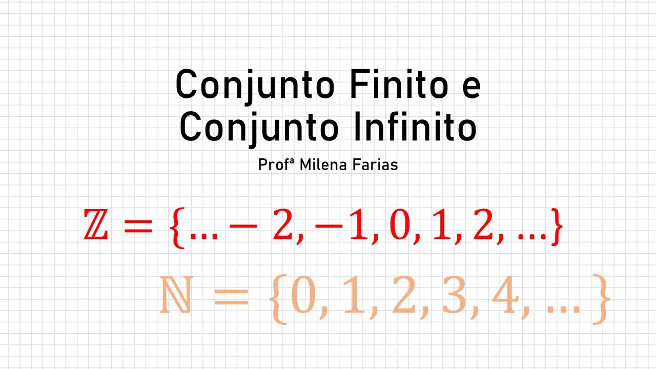 Conjunto Finito e Conjunto Infinito