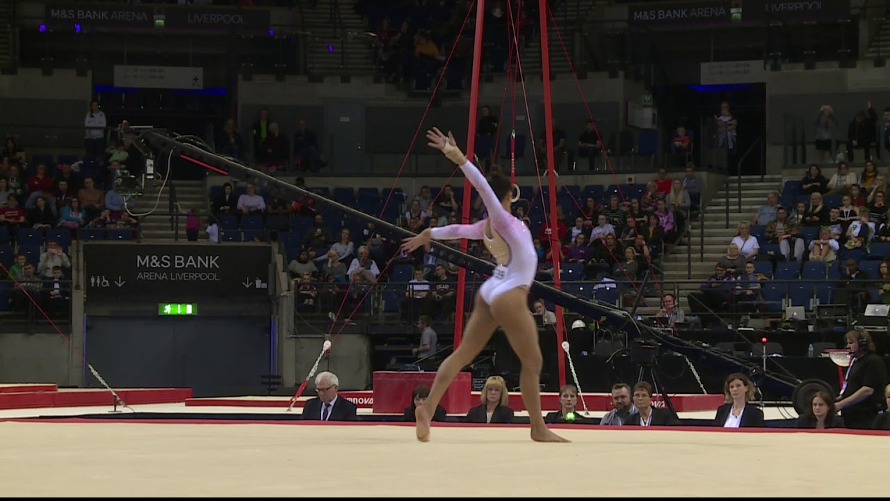Amelie Morgan - Floor - Women's Apparatus Finals - 2019 British Gymnastics Championships