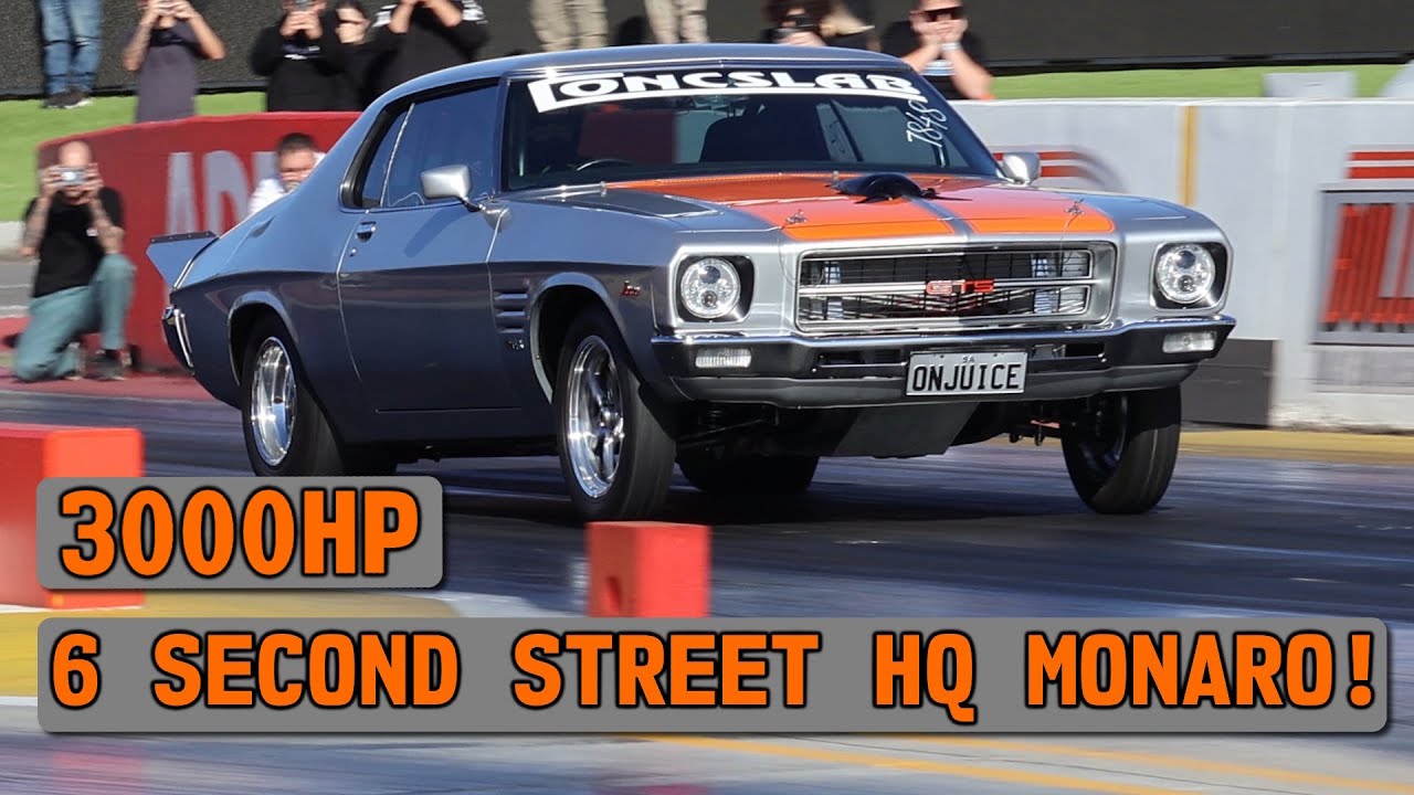 3000HP 6-SECOND PRO STREET HQ MONARO