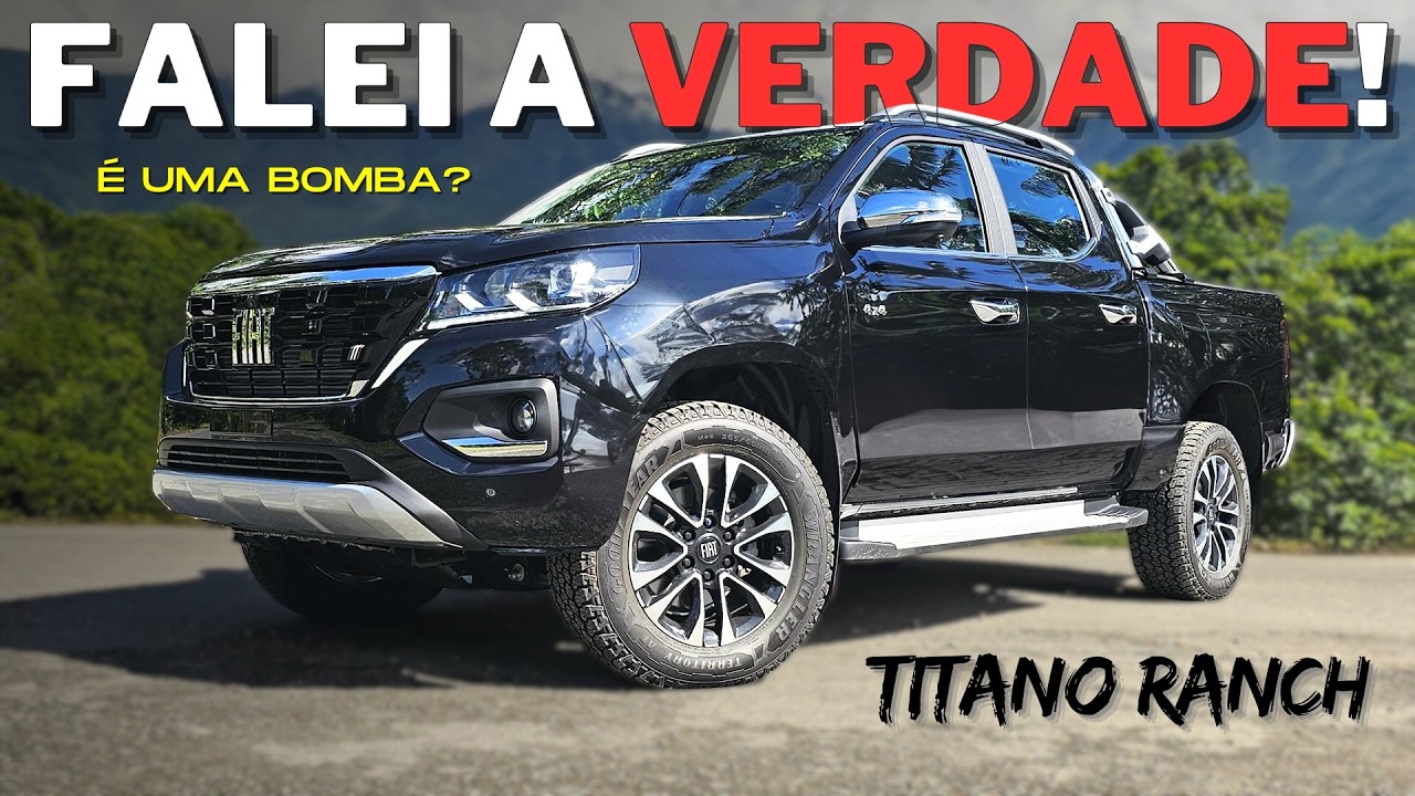 Fiat Titano Ranch 2025 tudo o que você tem que saber!