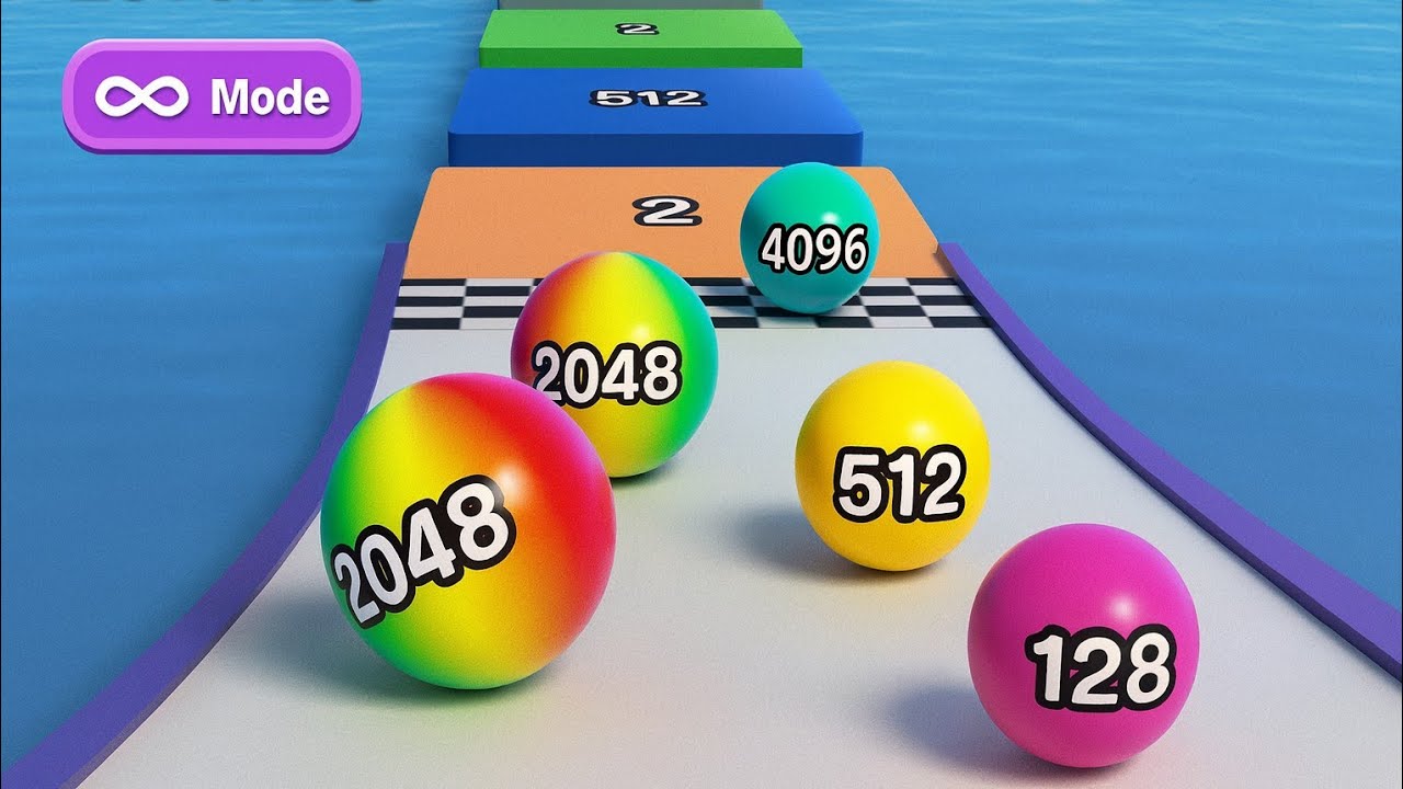 Ball Run 2048 – Epic Number Merge Challenge
