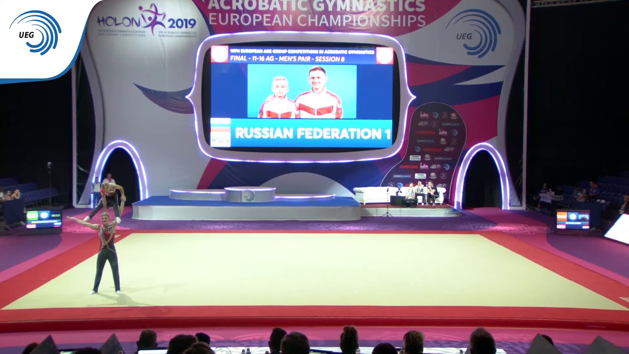 Matvei CHERNYKH & Ivan DERENDIAEV (RUS) - 2019 European Age Group Champions, 11 - 16 men's pair