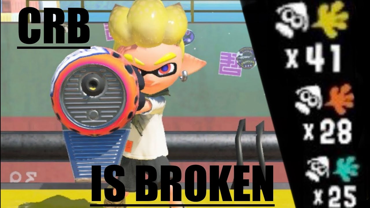 Splatoon 3 Custom Range Blaster be like