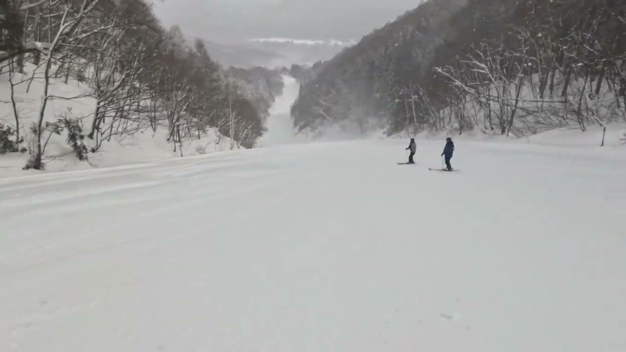 スキー 2026 02 09 かたしな高原スキー場 04 たかねコース
