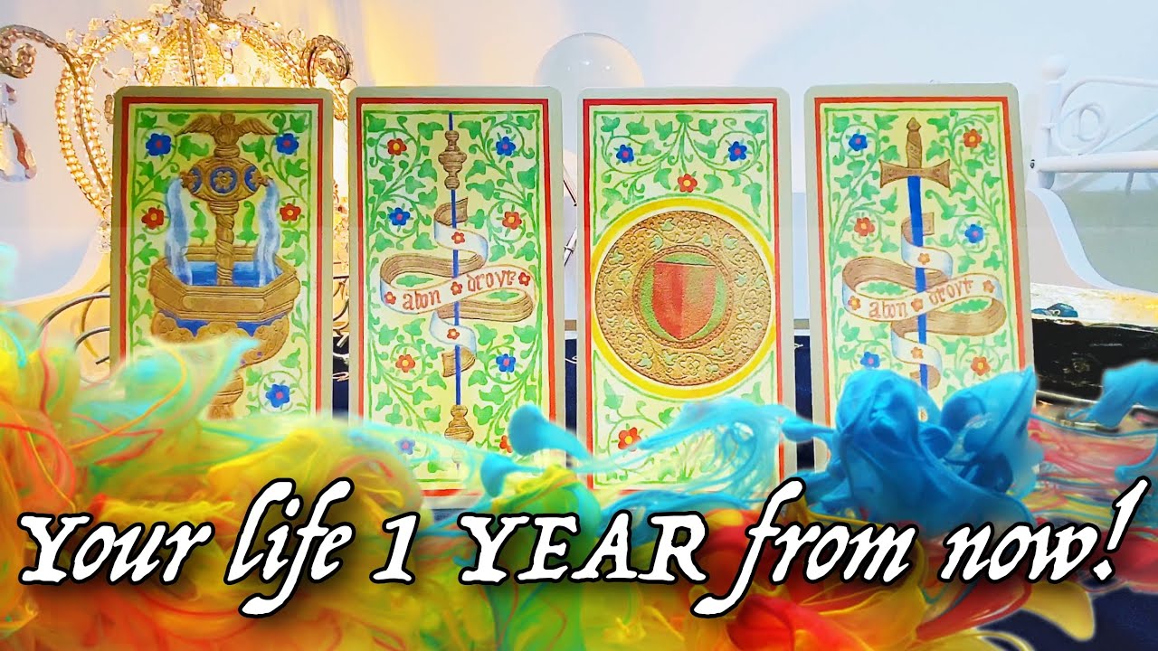 Pick a Card 😍 Your life 1 YEAR from now! ✨
