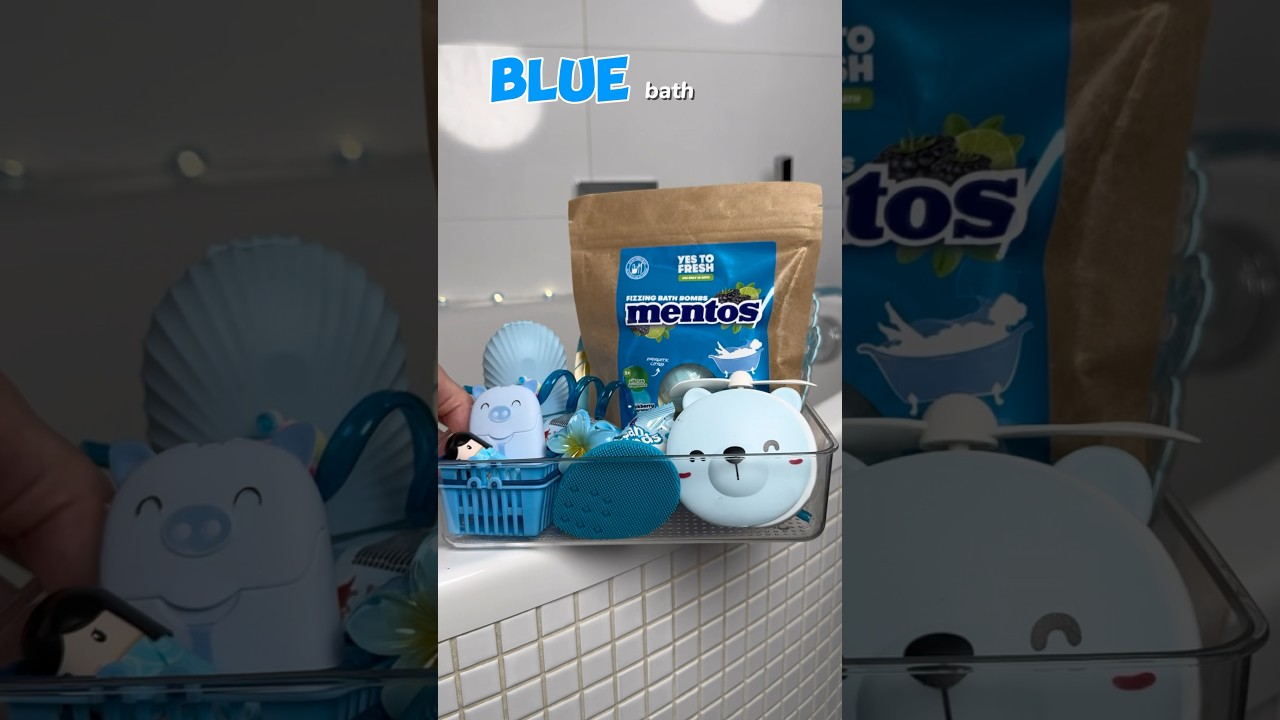 Blue bath 🩵 What's next? 