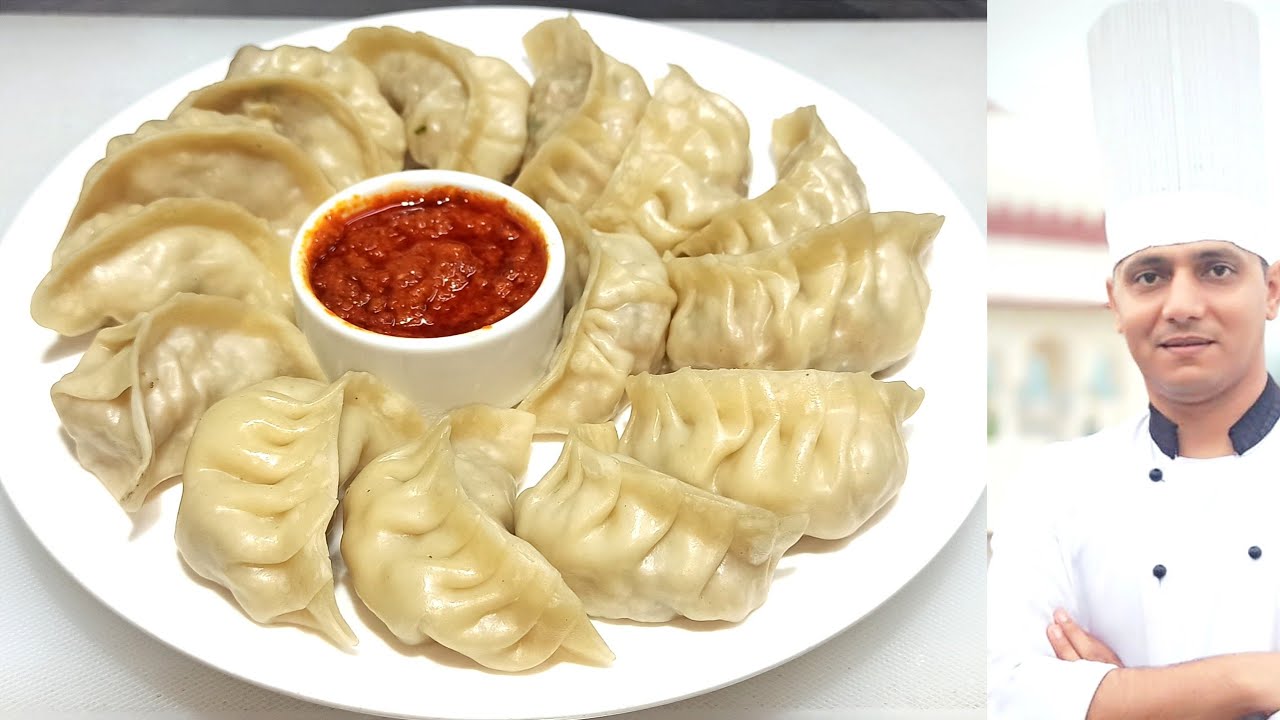 Chicken Momos Recipe | Чикан Момо | How To Make Momos | Chicken Momo | Chef Ashok