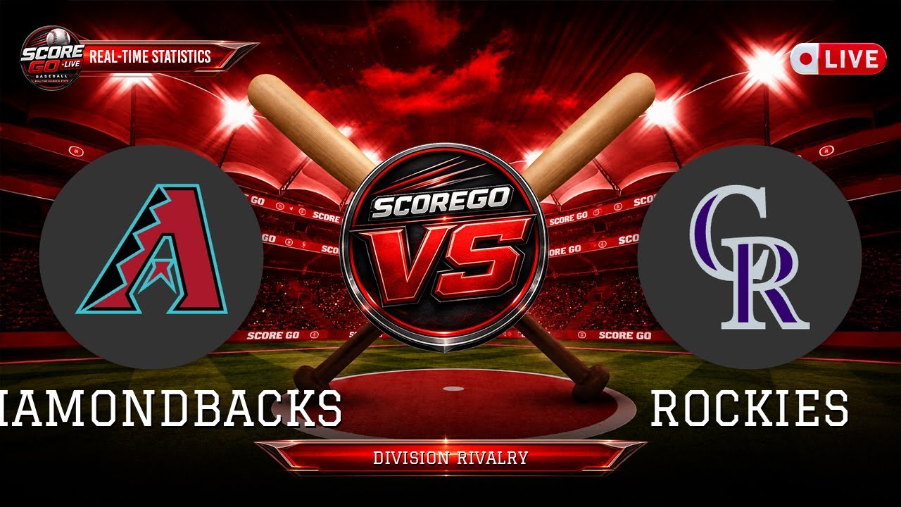 Arizona Diamondbacks vs Colorado Rockies LIVE | SCORE GO