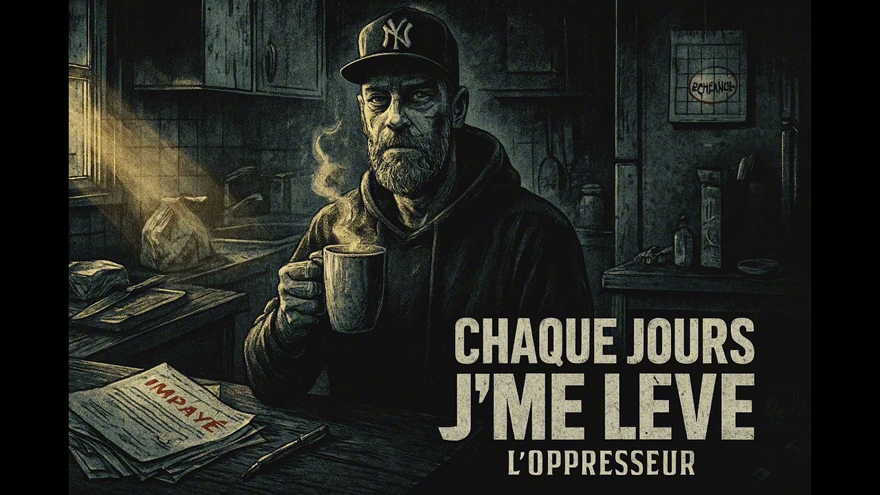 Chaque Jour J’me Lève | Rap Québécois Conscient (Clip Officiel Audio)