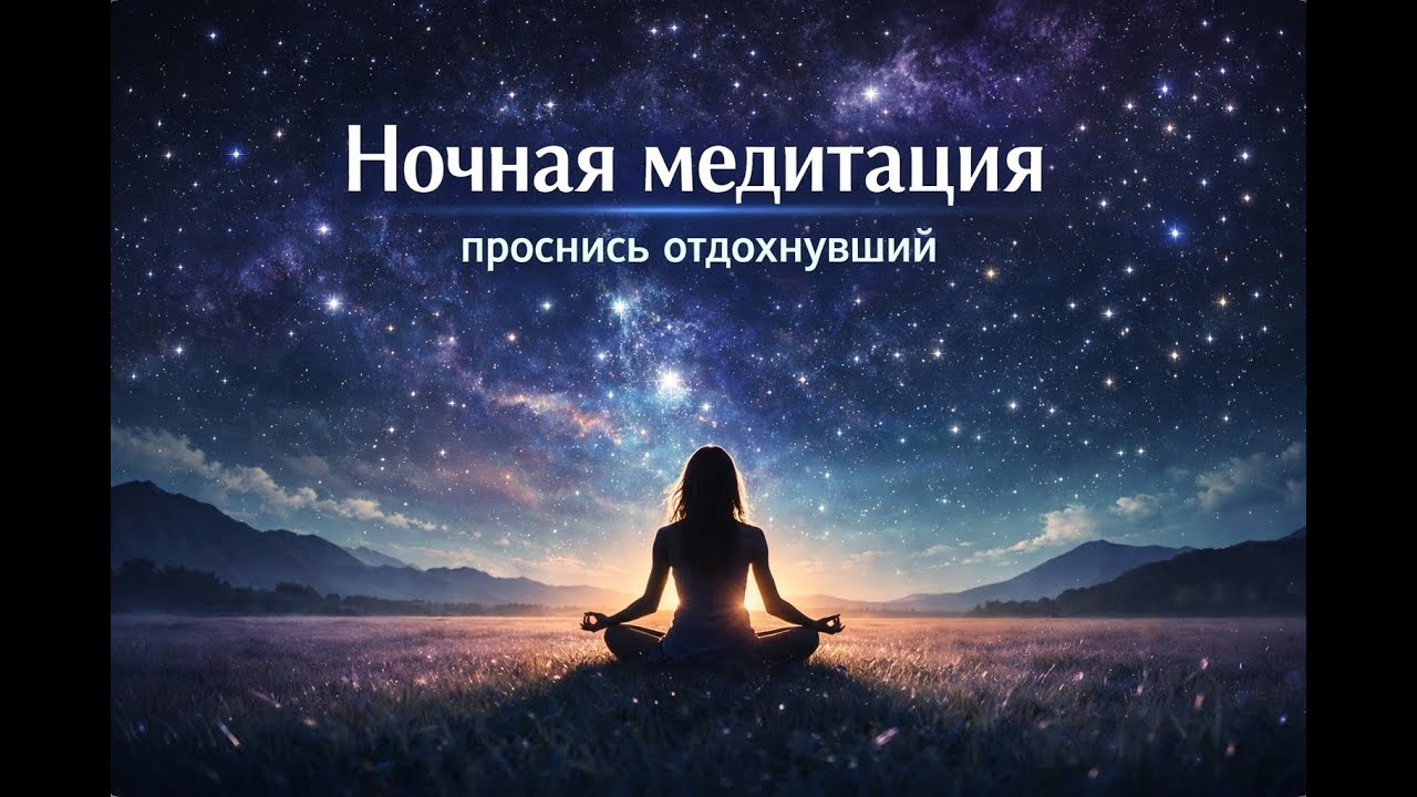 🌙 Если ты устала, но не можешь уснуть — это для тебя✨😴