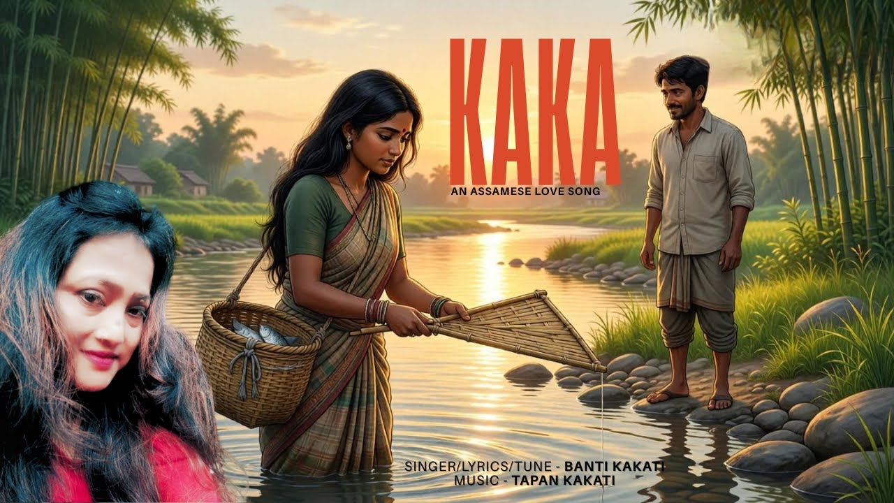 KAKA &ndash; New Assamese Love Song | Banti Kakati | Official Music Visualizer 2026 | TKM