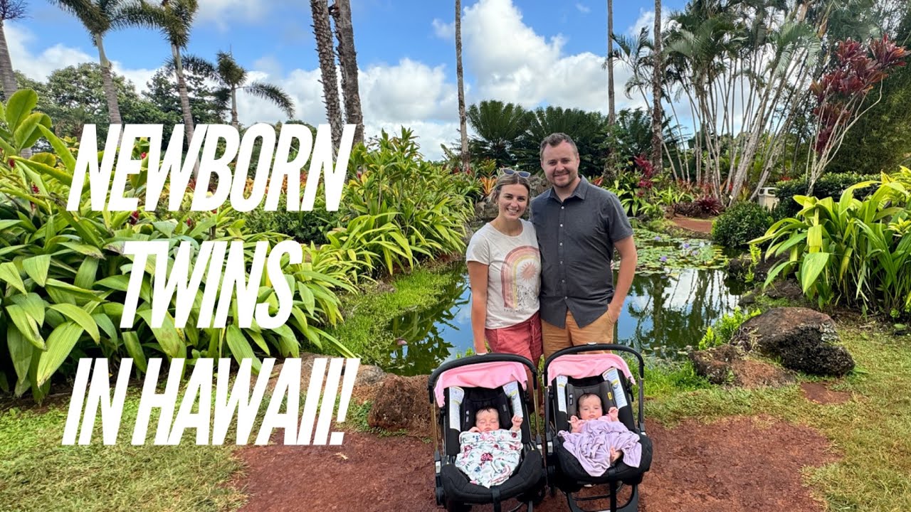 We Took Our Newborn Twins to Hawaii!