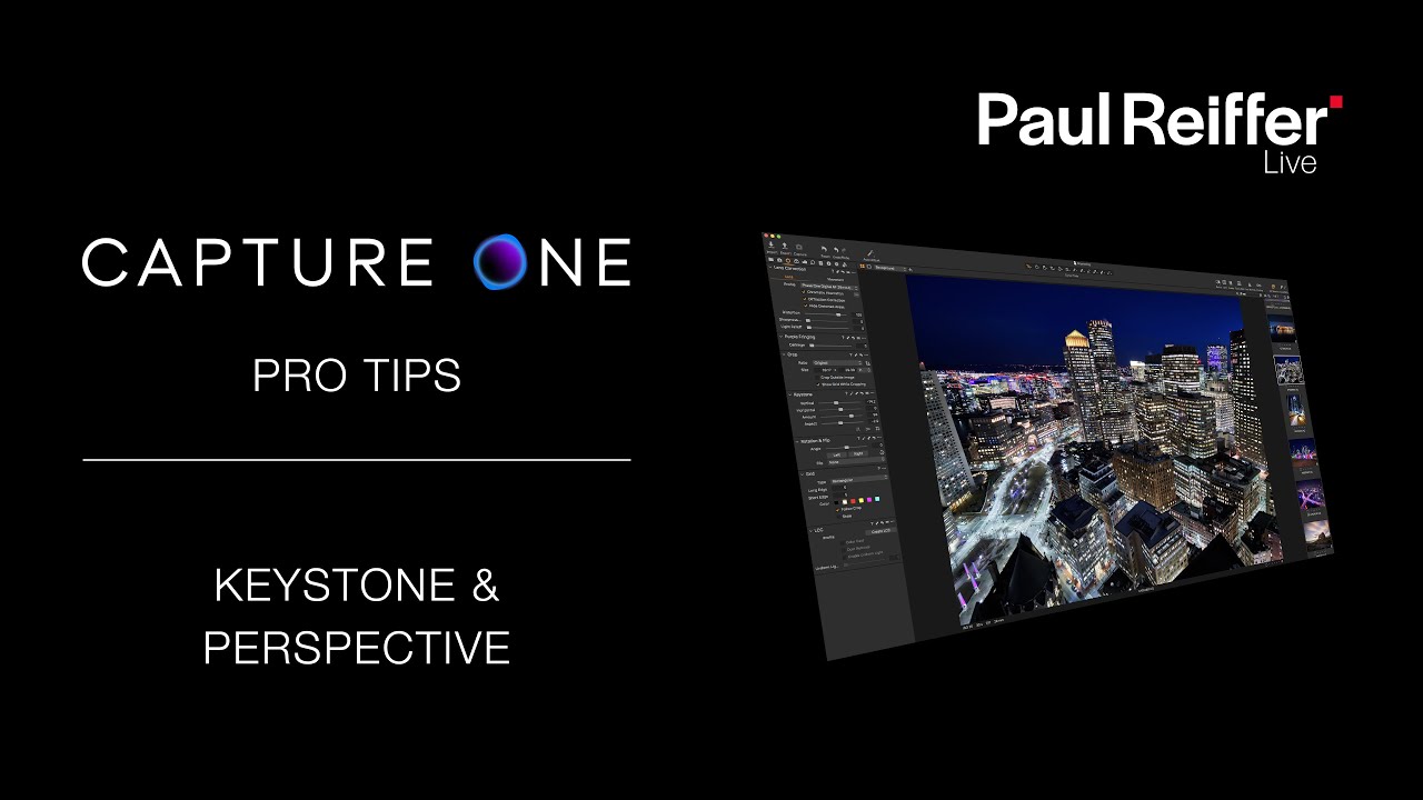 Советы Capture One Pro &mdash; инструмент коррекции трапецеидальных искажений и перспективы
