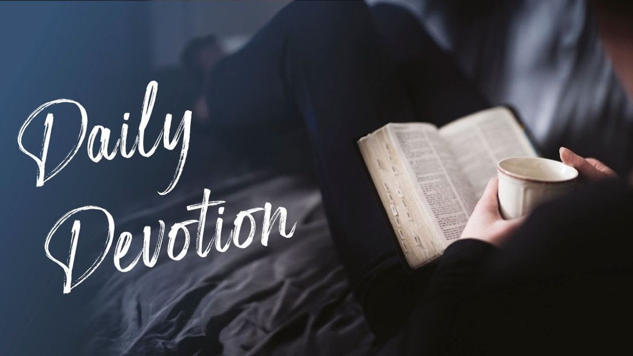 Devotions - Hebrews 1.10-12.mov