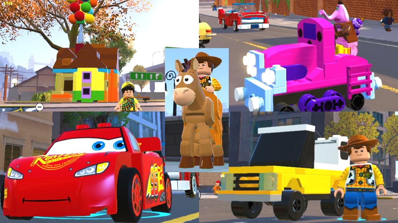 All Pixar Vehicles in Lego the Incredibles!