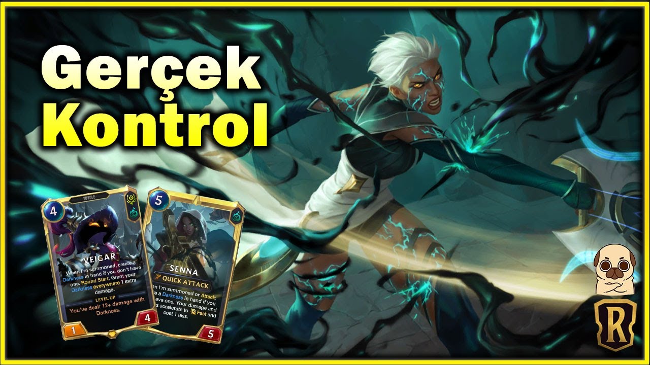 Garanlık!!!!  Veigar ve Senna | Legends Of Runeterra (LoR)(Ebedi)