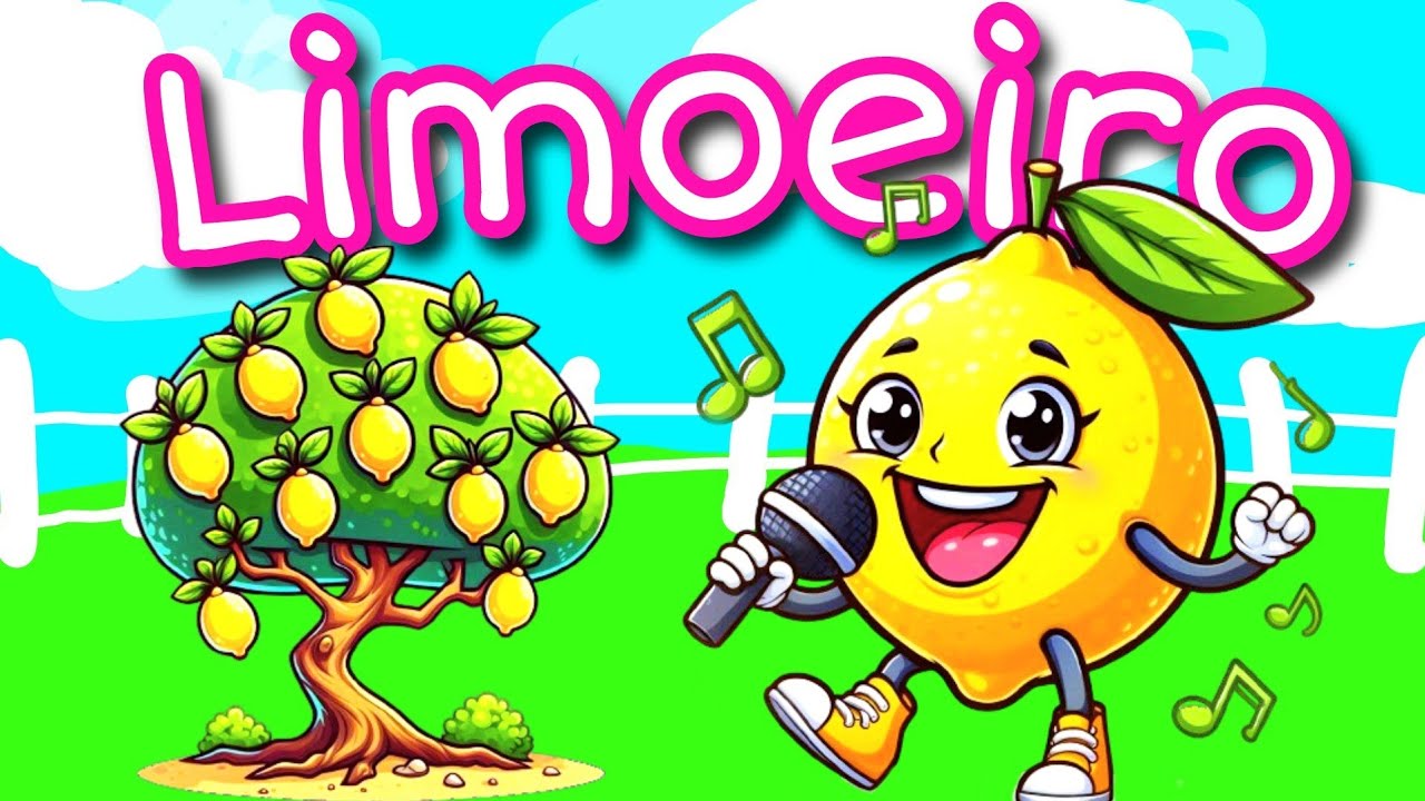 Meu Limão Meu Limoeiro - Musiquinha para criança, Desenho animado infantil, kids dance music
