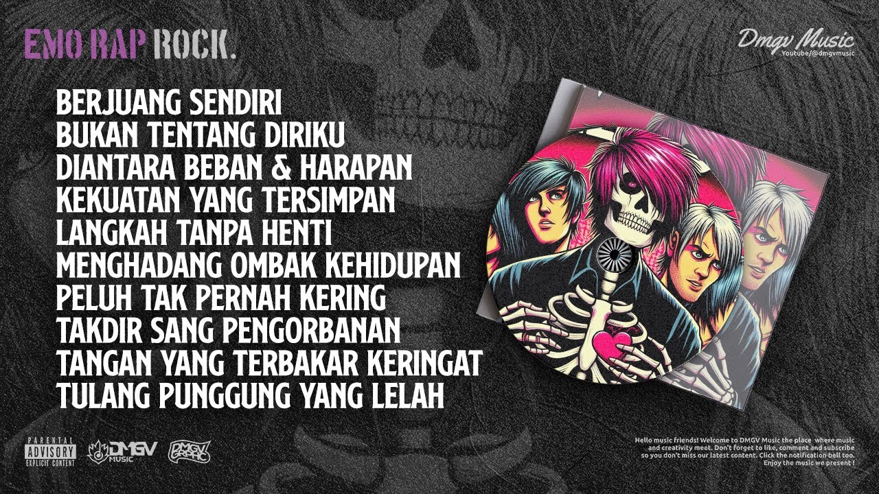 [Part 39] BUKAN TENTANG DIRIKU Full Album | Duet Vocal Emo Rap Rock #dmgvmusic #emoraprock