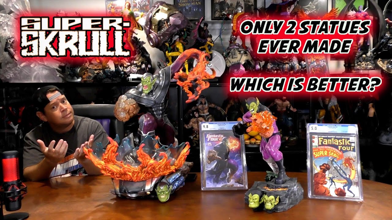 Looking at EVERY SUPER SKRULL Statue EVER MADE! Xtrumble