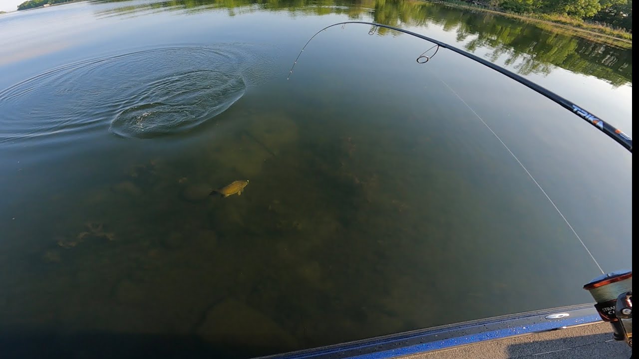 Ultra Clear Water Sight Fishing Smallmouth Bass on Beds! (MILLE LACS LAKE 2023)