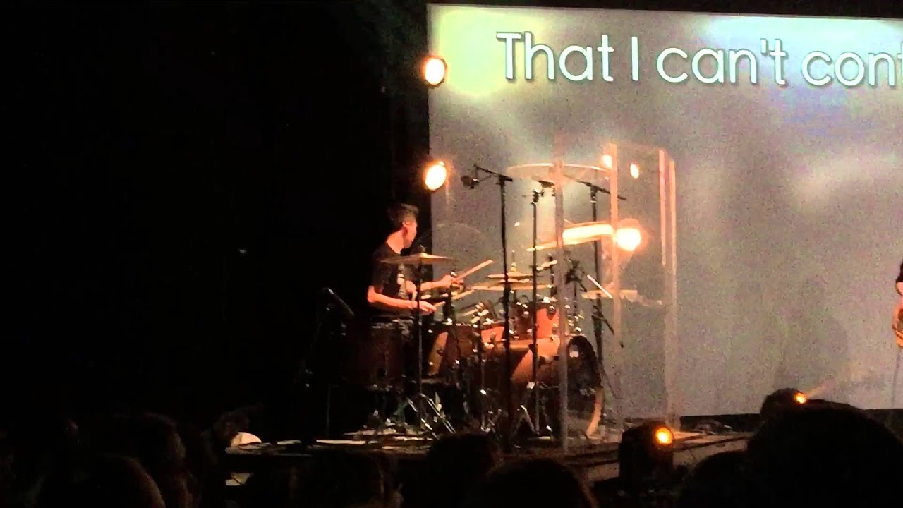Brandon Playing "Set A Fire" At Red Rocks Church Youth Group