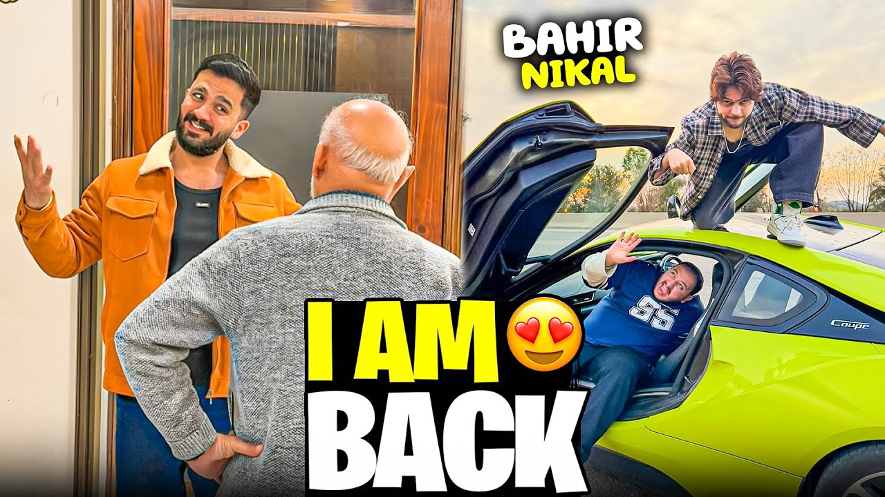 Nadeem Drop shazi from car on motorway😱Maa g Prank fail ho gya😂